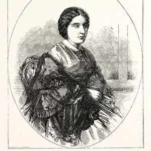 Madame Miolan-Carvalho, of the Royal Italian Opera, Covent Garden, London, Uk. Marie