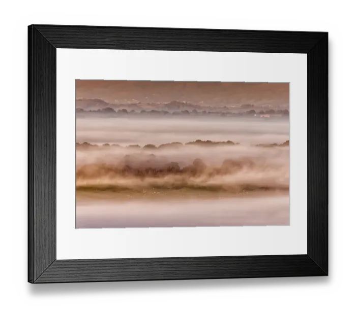 Framed Print : View of sheep flock grazing on pasture in mist at sunrise, Cobblers Plain, Usk Valley, Monmouthshire, Wales, October Framed Print : View of sheep flock grazing on pasture in mist at sunrise, Cobblers Plain, Usk Valley, Monmouthshire, Wales, October