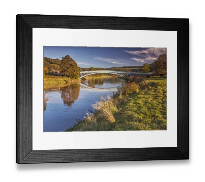 Framed Print : View of river and bridge at dawn, Bigsweir Bridge, Bigsweir, River Wye, Wye Valley, Monmouthshire, Wales, October Framed Print : View of river and bridge at dawn, Bigsweir Bridge, Bigsweir, River Wye, Wye Valley, Monmouthshire, Wales, October