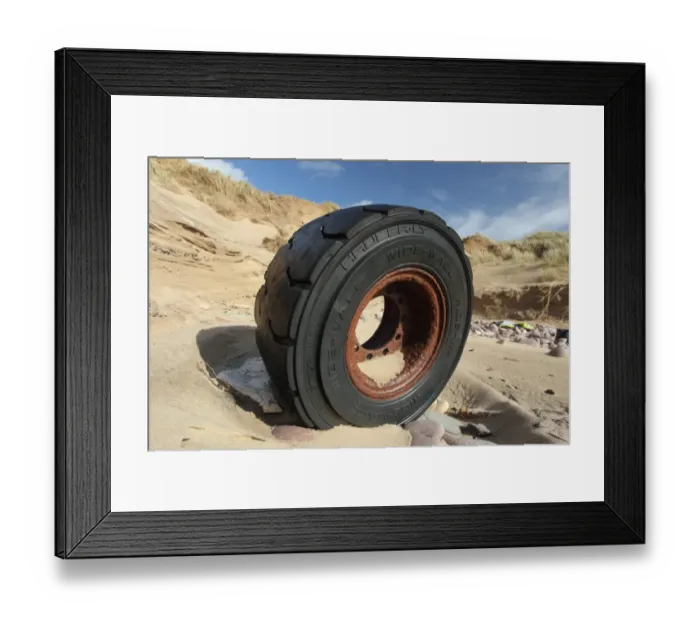 Framed Print : Wheel washed up in sand dune, Gower Peninsula, West Glamorgan, South Wales, March Framed Print : Wheel washed up in sand dune, Gower Peninsula, West Glamorgan, South Wales, March