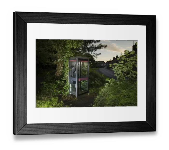 Framed Print : Telephone box, 100, 000th payphone installed in 1992, with Dunsop Bridge at the centre of Great Britain plaque Framed Print : Telephone box, 100, 000th payphone installed in 1992, with Dunsop Bridge at the centre of Great Britain plaque