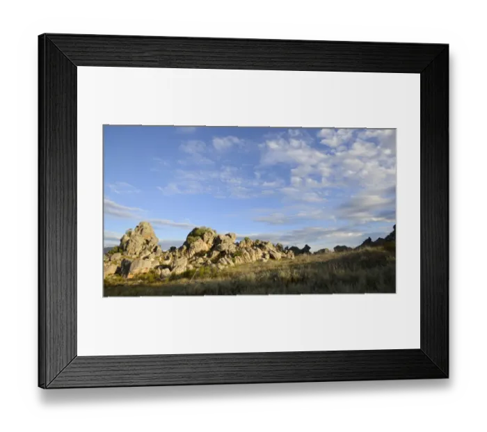 Framed Print : View of rock formations in upland habitat, Winterhoekberge, Western Cape, South Africa, February Framed Print : View of rock formations in upland habitat, Winterhoekberge, Western Cape, South Africa, February