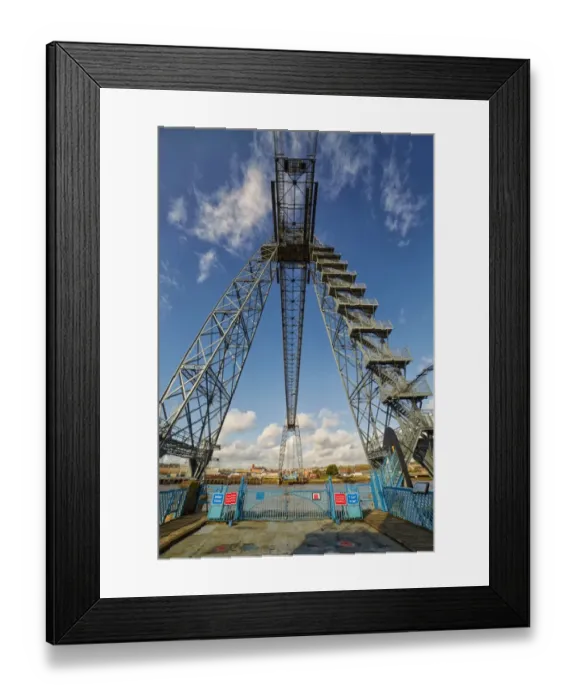Framed Print : Transporter bridge over river, Newport Transporter Bridge, River Usk, Newport, Gwent, South Wales, Wales, October Framed Print : Transporter bridge over river, Newport Transporter Bridge, River Usk, Newport, Gwent, South Wales, Wales, October