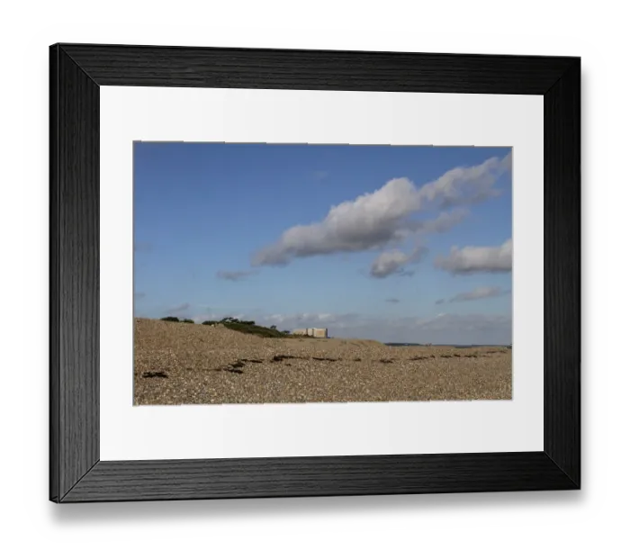 Framed Print : Looking north towards Sizewell A nuclear power station over shingle beach Framed Print : Looking north towards Sizewell A nuclear power station over shingle beach