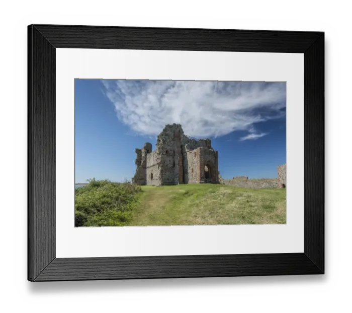 Framed Print : View of ruined castle near coast, Piel Castle, Piel Island, Islands of Furness, Barrow-in-Furness, Cumbria, England Framed Print : View of ruined castle near coast, Piel Castle, Piel Island, Islands of Furness, Barrow-in-Furness, Cumbria, England