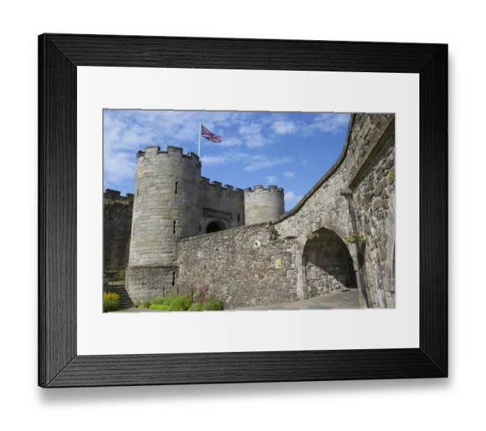 Framed Print : Castle gatehouse, The Forework, Stirling Castle, Stirling, Scotland, July Framed Print : Castle gatehouse, The Forework, Stirling Castle, Stirling, Scotland, July