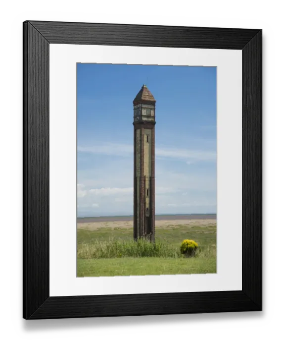 Framed Print : Former navigation beacon at coast, near causeway to Roa Island, Rampside Lighthouse, Rampside, Furness Peninsula Framed Print : Former navigation beacon at coast, near causeway to Roa Island, Rampside Lighthouse, Rampside, Furness Peninsula