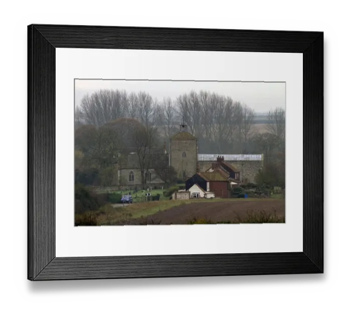 Framed Print : Saint Clements Church, Burnham Overy, North Norfolk Framed Print : Saint Clements Church, Burnham Overy, North Norfolk