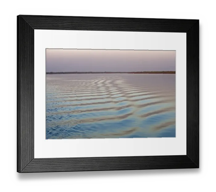 Framed Print : Expanse of water with distant mangroves, Sundarbans, Ganges Delta, West Bengal, India, March Framed Print : Expanse of water with distant mangroves, Sundarbans, Ganges Delta, West Bengal, India, March