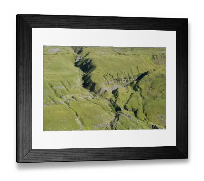 Framed Print : View of old lead mine workings, looking from Buttertubs Pass, Lover Gill, Swaledale, Yorkshire Dales N. P Framed Print : View of old lead mine workings, looking from Buttertubs Pass, Lover Gill, Swaledale, Yorkshire Dales N. P