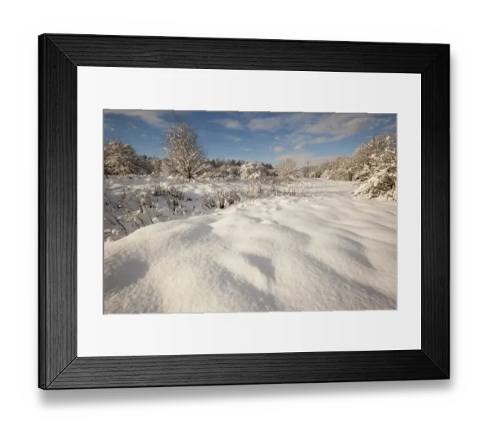 Framed Print : View of snow covered urban park, Shirebrook Valley, Sheffield, South Yorkshire, England, december Framed Print : View of snow covered urban park, Shirebrook Valley, Sheffield, South Yorkshire, England, december