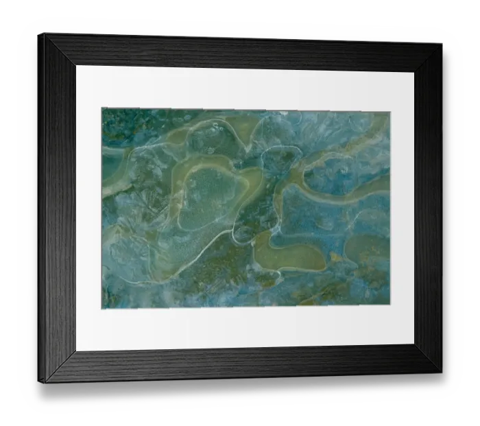 Framed Print : Ice, frozen puddle, Dorset, England, winter Framed Print : Ice, frozen puddle, Dorset, England, winter