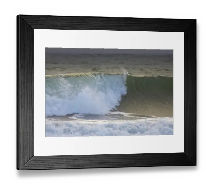 Framed Print : Waves breaking on beach, Rialto Beach, Olympic N. P. Washington State, U. S. A Framed Print : Waves breaking on beach, Rialto Beach, Olympic N. P. Washington State, U. S. A