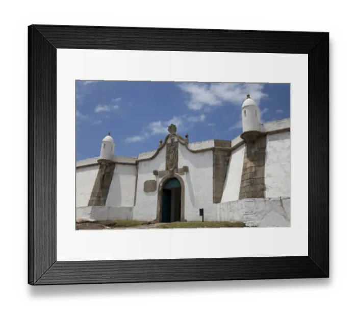 Framed Print : Historic coastal fortress, Ilha do Mel, Parana, Brazil Framed Print : Historic coastal fortress, Ilha do Mel, Parana, Brazil