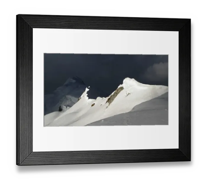 Framed Print : View of snow covered mountain range, Ishinca, Cordillera Blanca, Ancash Region, Andes, Peru
