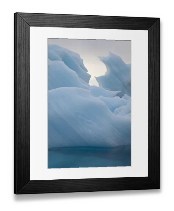 Framed Print : Iceberg drifting at sea, Arctic Ocean, Spitsbergen, Svalbard Framed Print : Iceberg drifting at sea, Arctic Ocean, Spitsbergen, Svalbard