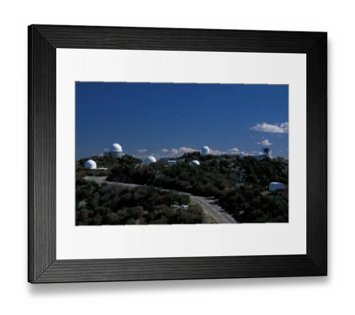 Framed Print : Observatory Kitt Peak National Optical Astronomy Observatories, Arizona, USA Framed Print : Observatory Kitt Peak National Optical Astronomy Observatories, Arizona, USA