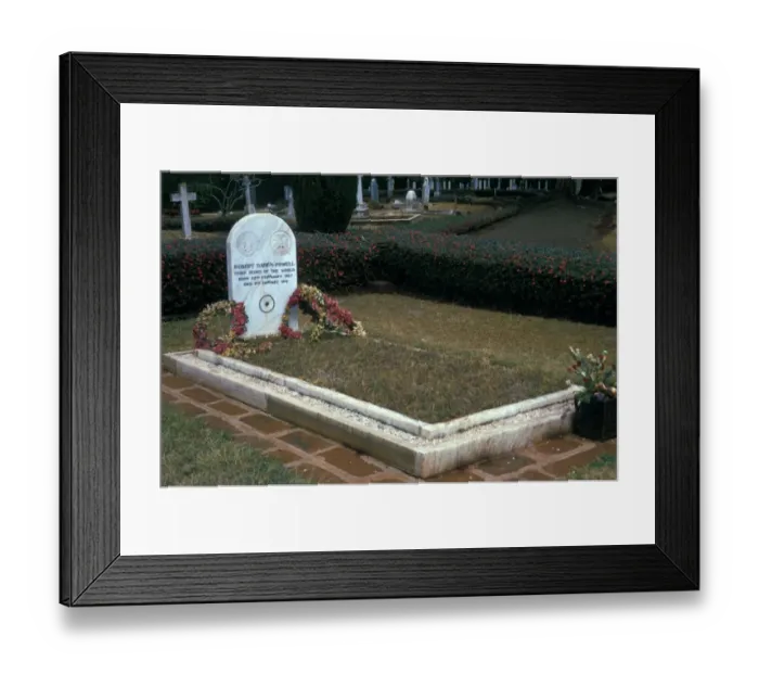 Framed Print : Kenya Lord Baden-Powell's Grave at Nyeri, Kenya Framed Print : Kenya Lord Baden-Powell's Grave at Nyeri, Kenya