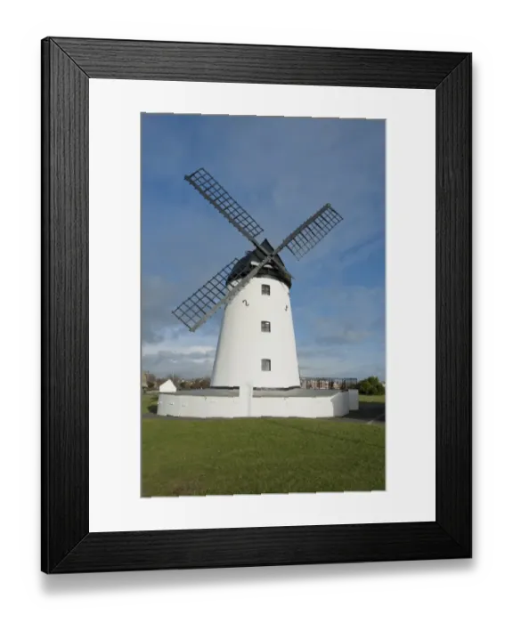 Framed Print : Windmill in seaside resort town, Lytham Windmill, Lytham St. Anne s, Lancashire, England, january Framed Print : Windmill in seaside resort town, Lytham Windmill, Lytham St. Anne s, Lancashire, England, january