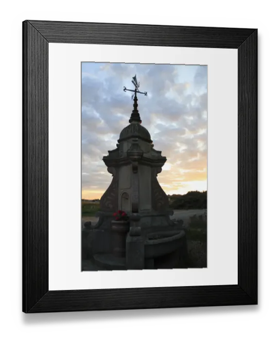 Framed Print : Memorial drinking fountain at sunset, Palmer Memorial, Bembridge Harbour, Bembridge, Isle of Wight, England, june Framed Print : Memorial drinking fountain at sunset, Palmer Memorial, Bembridge Harbour, Bembridge, Isle of Wight, England, june