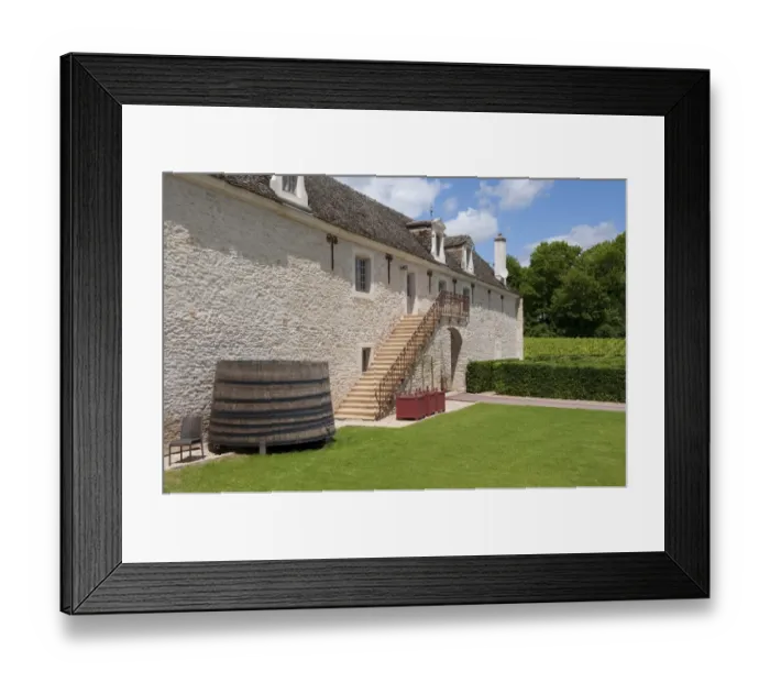 Framed Print : Estate building at vineyard, Chateau de Pommard, Burgundy, France, june Framed Print : Estate building at vineyard, Chateau de Pommard, Burgundy, France, june
