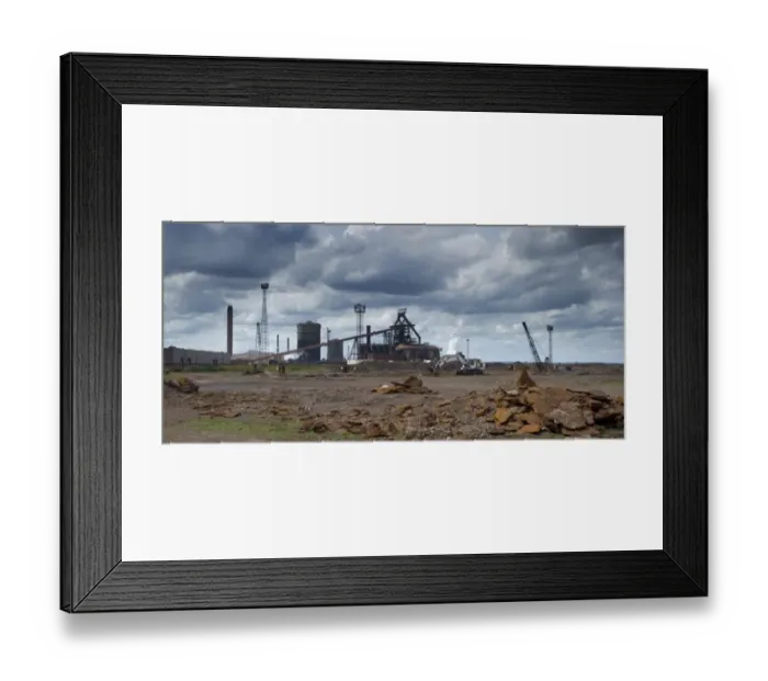 Framed Print : Blast furnace at steelworks, Teesside Steelworks, Redcar, Redcar and Cleveland, Teesside, North Yorkshire, England, may Framed Print : Blast furnace at steelworks, Teesside Steelworks, Redcar, Redcar and Cleveland, Teesside, North Yorkshire, England, may