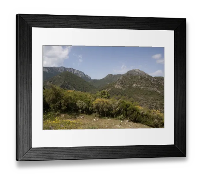 Framed Print : Sierra de Grazalema - Andalucia, Spain Framed Print : Sierra de Grazalema - Andalucia, Spain