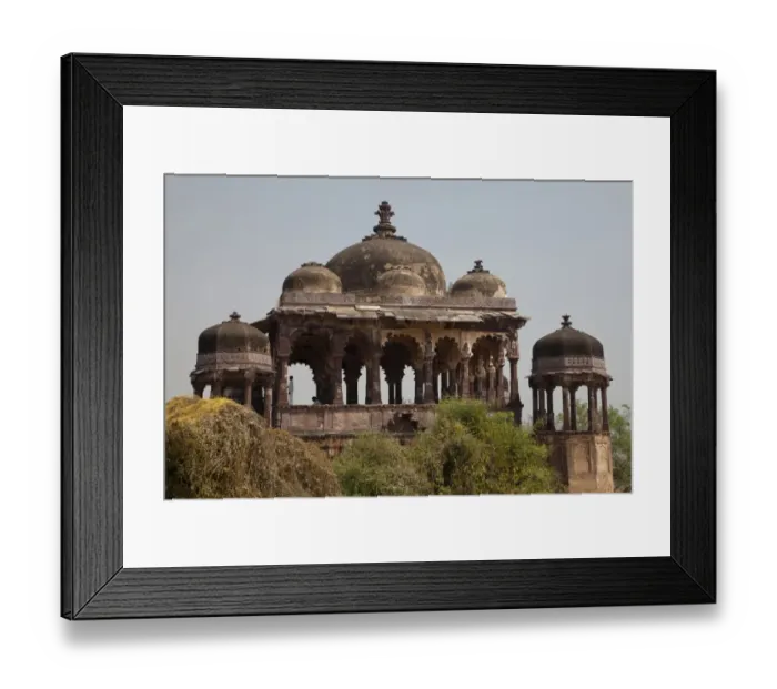 Framed Print : Historic fortress in forest, Ranthambore N. P. Rajasthan, India Framed Print : Historic fortress in forest, Ranthambore N. P. Rajasthan, India