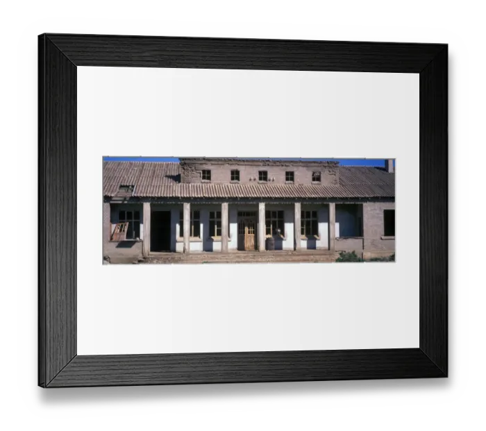 Framed Print : Namibia Abandon administration block at Elizabeth Bay Diamond Mine - Namibia Framed Print : Namibia Abandon administration block at Elizabeth Bay Diamond Mine - Namibia
