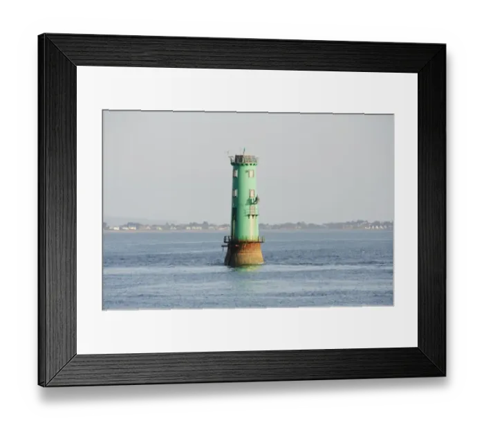 Framed Print : Lighthouse at harbour entrance, Dublin Port, Dublin Bay, Ireland, november Framed Print : Lighthouse at harbour entrance, Dublin Port, Dublin Bay, Ireland, november