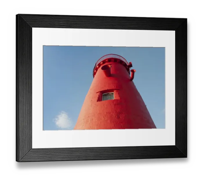 Framed Print : Lighthouse on sea wall protecting harbour entrance, Poolbeg Lighthouse, Great South Wall, Dublin Port, Dublin Bay Framed Print : Lighthouse on sea wall protecting harbour entrance, Poolbeg Lighthouse, Great South Wall, Dublin Port, Dublin Bay