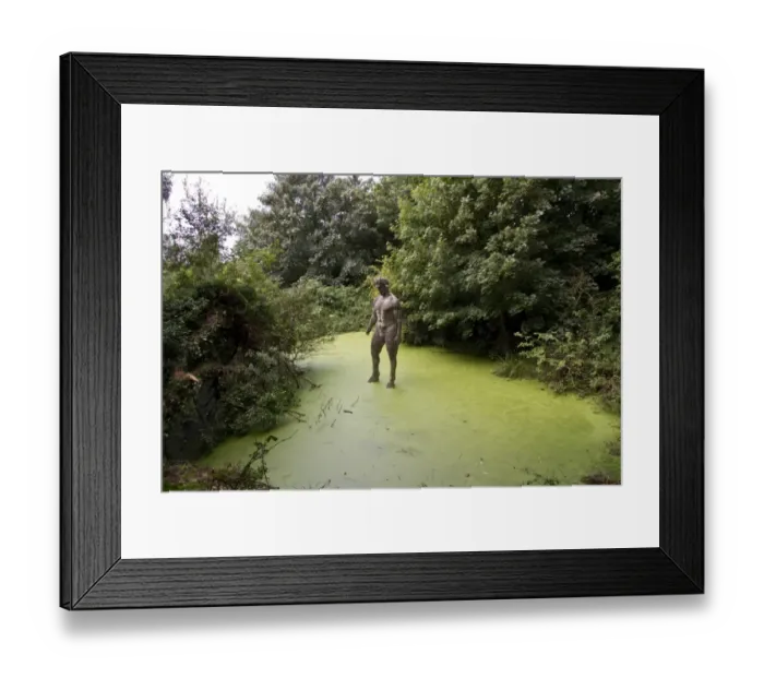 Framed Print : Following a shipwreck in 1851, whens a ships figurehead washed up in the Devils Hole Framed Print : Following a shipwreck in 1851, whens a ships figurehead washed up in the Devils Hole