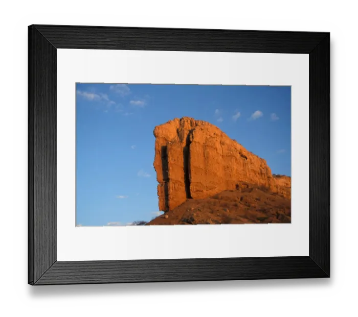 Framed Print : Namibia Eroded Rock formations at Vingerklip, Namibia Framed Print : Namibia Eroded Rock formations at Vingerklip, Namibia