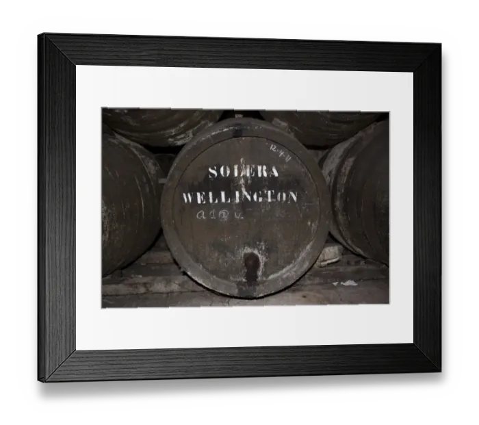 Framed Print : La Gitana sherry at Sanlucar de la Barrameda. These sherry barrels are two hundred years old Framed Print : La Gitana sherry at Sanlucar de la Barrameda. These sherry barrels are two hundred years old