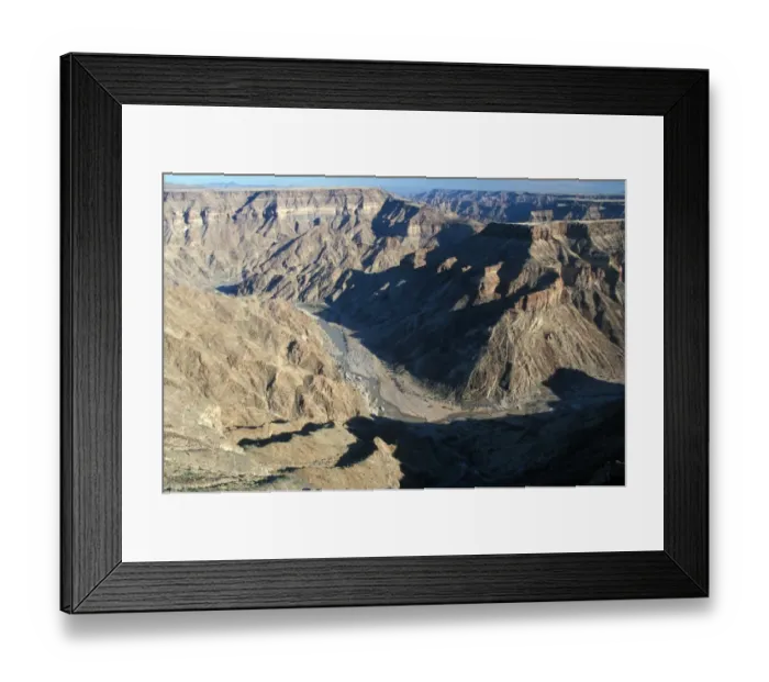 Framed Print : Namibia Fish River Canyon the second biggest canyon system in the world - Namibia Framed Print : Namibia Fish River Canyon the second biggest canyon system in the world - Namibia
