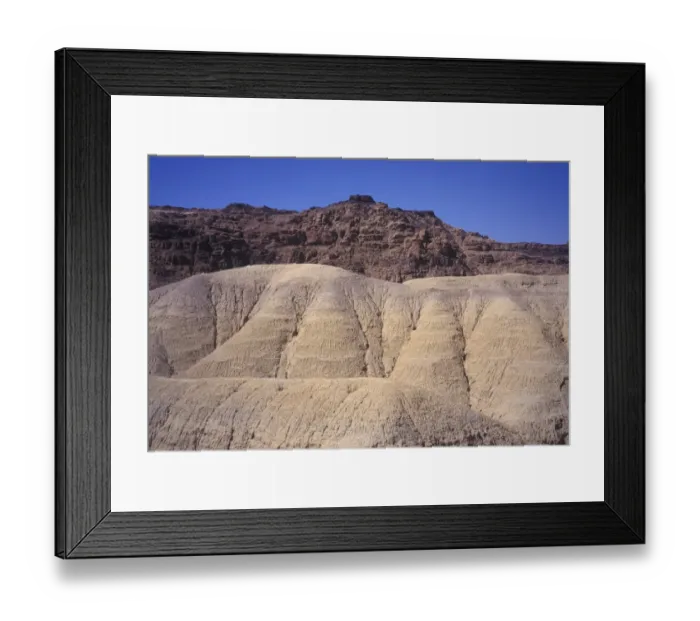 Framed Print : Middle East-Jordan Eroded landscape of Jordans Rift Valley Framed Print : Middle East-Jordan Eroded landscape of Jordans Rift Valley