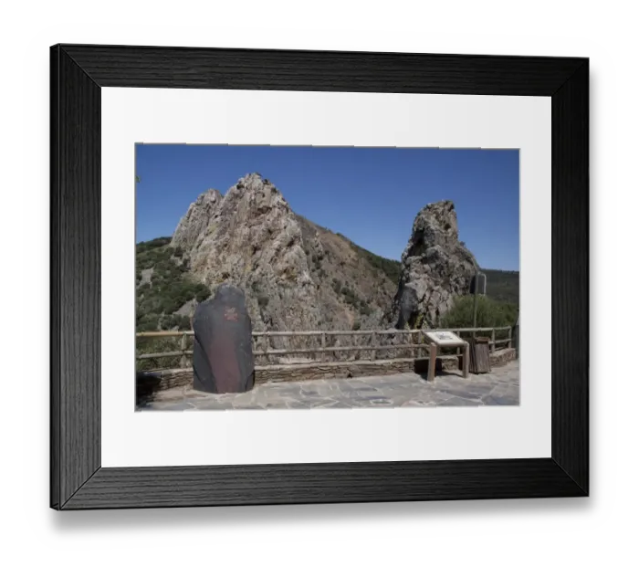 Framed Print : The Penafalcon rocks in Monfrague National Park, Extremadura, Spain Framed Print : The Penafalcon rocks in Monfrague National Park, Extremadura, Spain