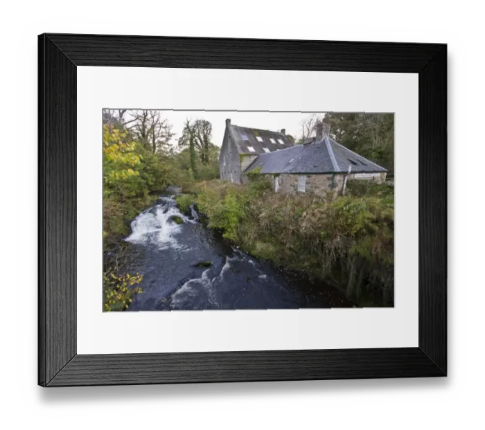 Framed Print : The River Sorn by the Islay Woollen mill, Bridgend Islay Scotland Framed Print : The River Sorn by the Islay Woollen mill, Bridgend Islay Scotland