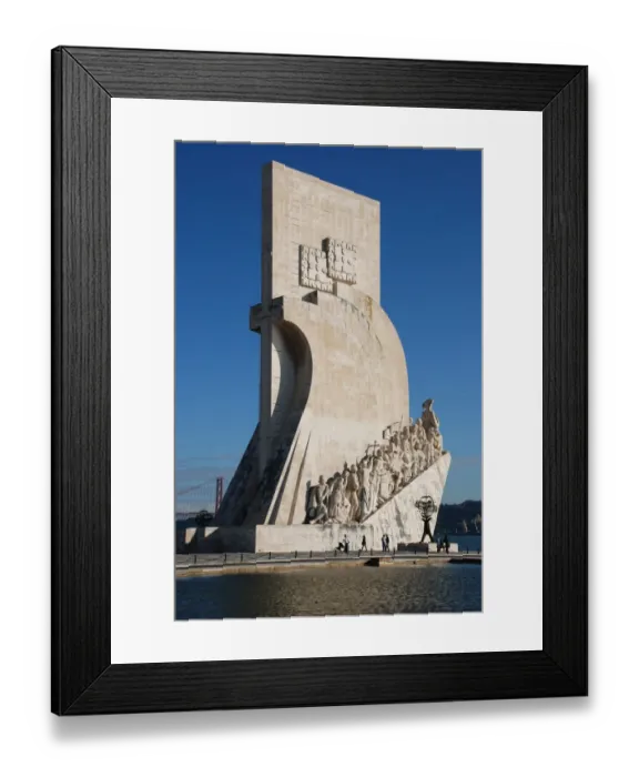 Framed Print : Monument on city riverbank, Monument to the Discoveries (Padrao dos Descobrimentos), Tagus River, Belem, Lisbon Framed Print : Monument on city riverbank, Monument to the Discoveries (Padrao dos Descobrimentos), Tagus River, Belem, Lisbon