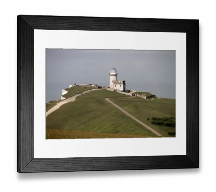 Framed Print : In 1831 construction began on Belle Tout lighthouse on the next headland west from Beachy Head Framed Print : In 1831 construction began on Belle Tout lighthouse on the next headland west from Beachy Head