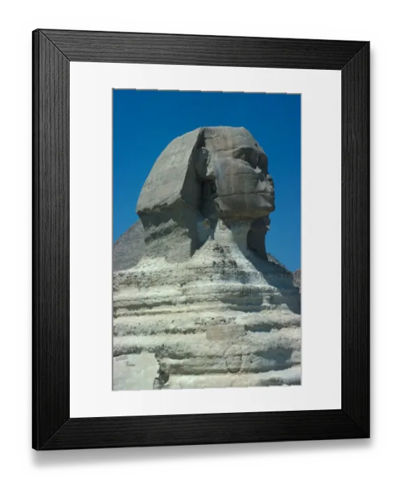 Framed Print : Egypt / Archaeology The Sphinx, Gizeh, Egypt Framed Print : Egypt / Archaeology The Sphinx, Gizeh, Egypt