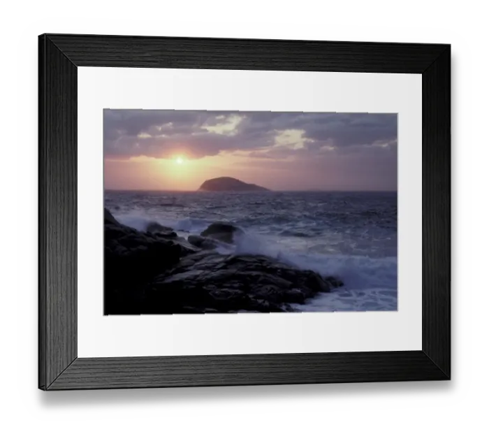 Framed Print : View of coastline at sunset, Torndirrup N. P. Western Australia, Australia Framed Print : View of coastline at sunset, Torndirrup N. P. Western Australia, Australia