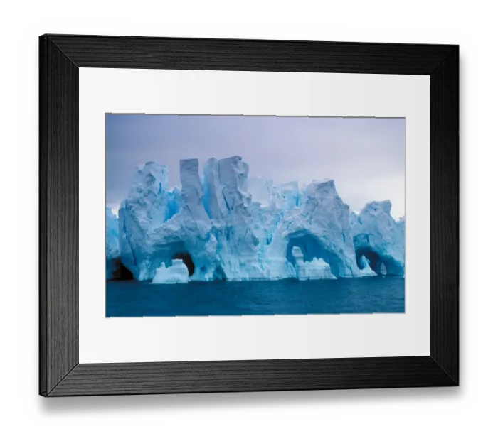Framed Print : Iceberg in Paradise Bay, Antarctic Framed Print : Iceberg in Paradise Bay, Antarctic