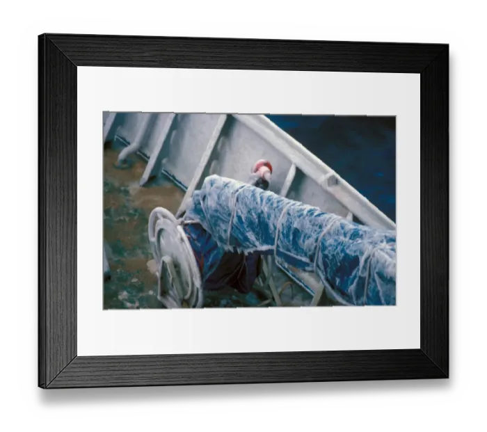 Framed Print : Ice Ice formation on the Lindblad Explorer - Antarctic Framed Print : Ice Ice formation on the Lindblad Explorer - Antarctic