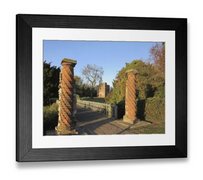 Framed Print : 15th century gatehouse, Rye House Gatehouse, Rye Meads, Hoddesdon, Lea Valley, Hertfordshire, England, october Framed Print : 15th century gatehouse, Rye House Gatehouse, Rye Meads, Hoddesdon, Lea Valley, Hertfordshire, England, october