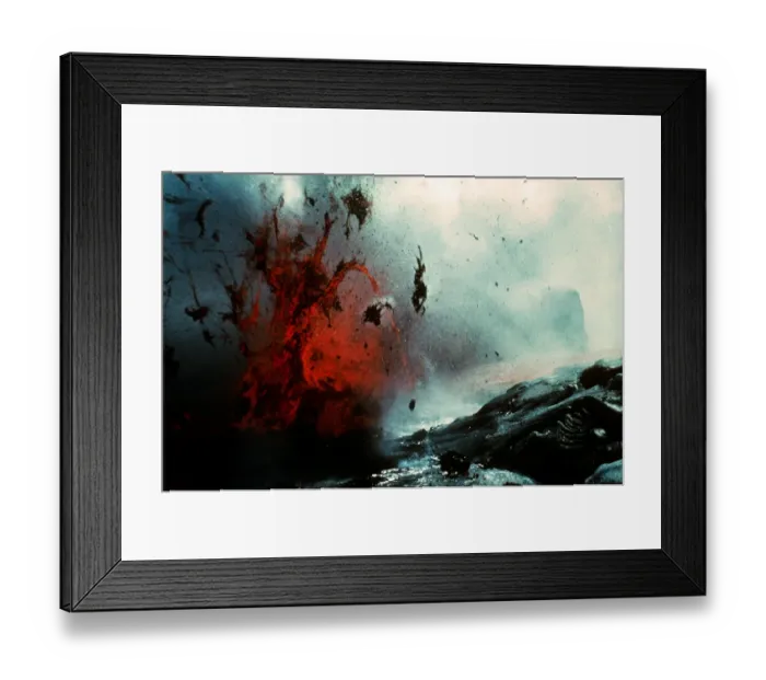 Framed Print : Volcanic eruption, erupting lava, Kilauea, Volcanoes N. P. Hawaii, 4th december 1971 Framed Print : Volcanic eruption, erupting lava, Kilauea, Volcanoes N. P. Hawaii, 4th december 1971