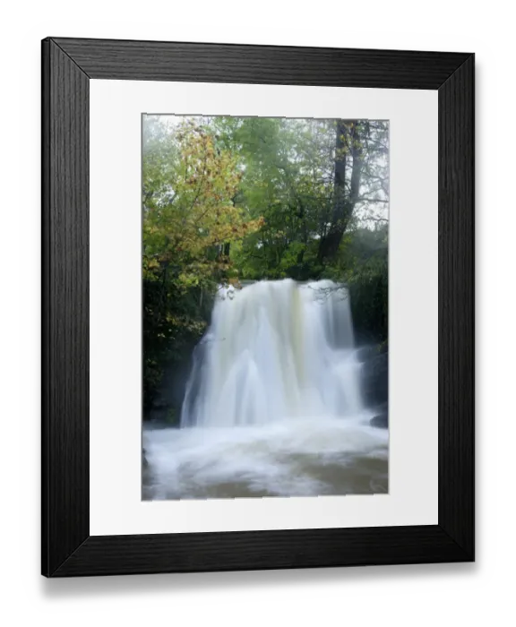 Framed Print : Waterfall after heavy rainfall, Janets Foss, Gordale Beck, Malhamdale, Yorkshire Dales N. P Framed Print : Waterfall after heavy rainfall, Janets Foss, Gordale Beck, Malhamdale, Yorkshire Dales N. P