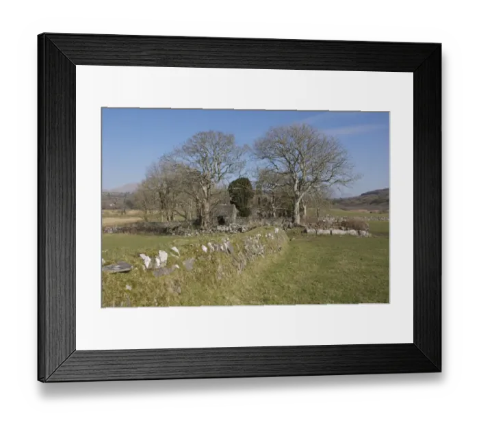 Framed Print : Redundant rural church and cemetery, St. Cynhaearns Church, Ynyscynhaearn, Pentrefelin, Gwynedd, North Wales, march Framed Print : Redundant rural church and cemetery, St. Cynhaearns Church, Ynyscynhaearn, Pentrefelin, Gwynedd, North Wales, march