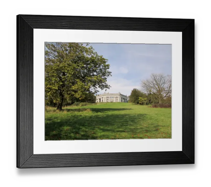 Framed Print : View of mausoleum on hilltop, West Wycombe Hill, Buckinghamshire, England, october Framed Print : View of mausoleum on hilltop, West Wycombe Hill, Buckinghamshire, England, october