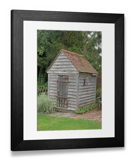 Framed Print : Wooden lock-up in museum, The Old Lockup, Cranbrook Museum, Cranbrook, Kent, England, august Framed Print : Wooden lock-up in museum, The Old Lockup, Cranbrook Museum, Cranbrook, Kent, England, august